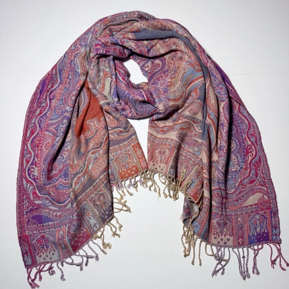 Paisley Large Scarf/Wrap